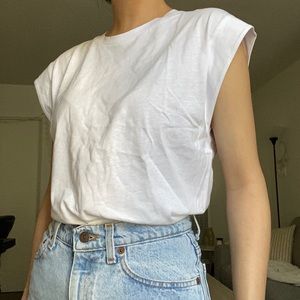 zara cap sleeve top blogger trendy
